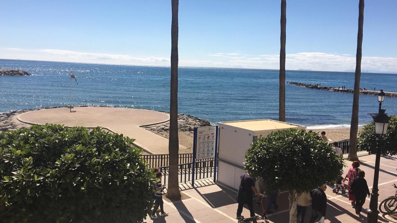 Beach Front Apartment-1St Line Marbella Exteriör bild
