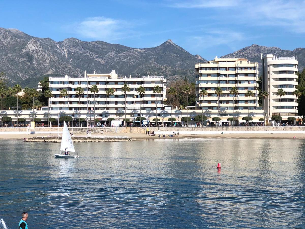 Beach Front Apartment-1St Line Marbella Exteriör bild
