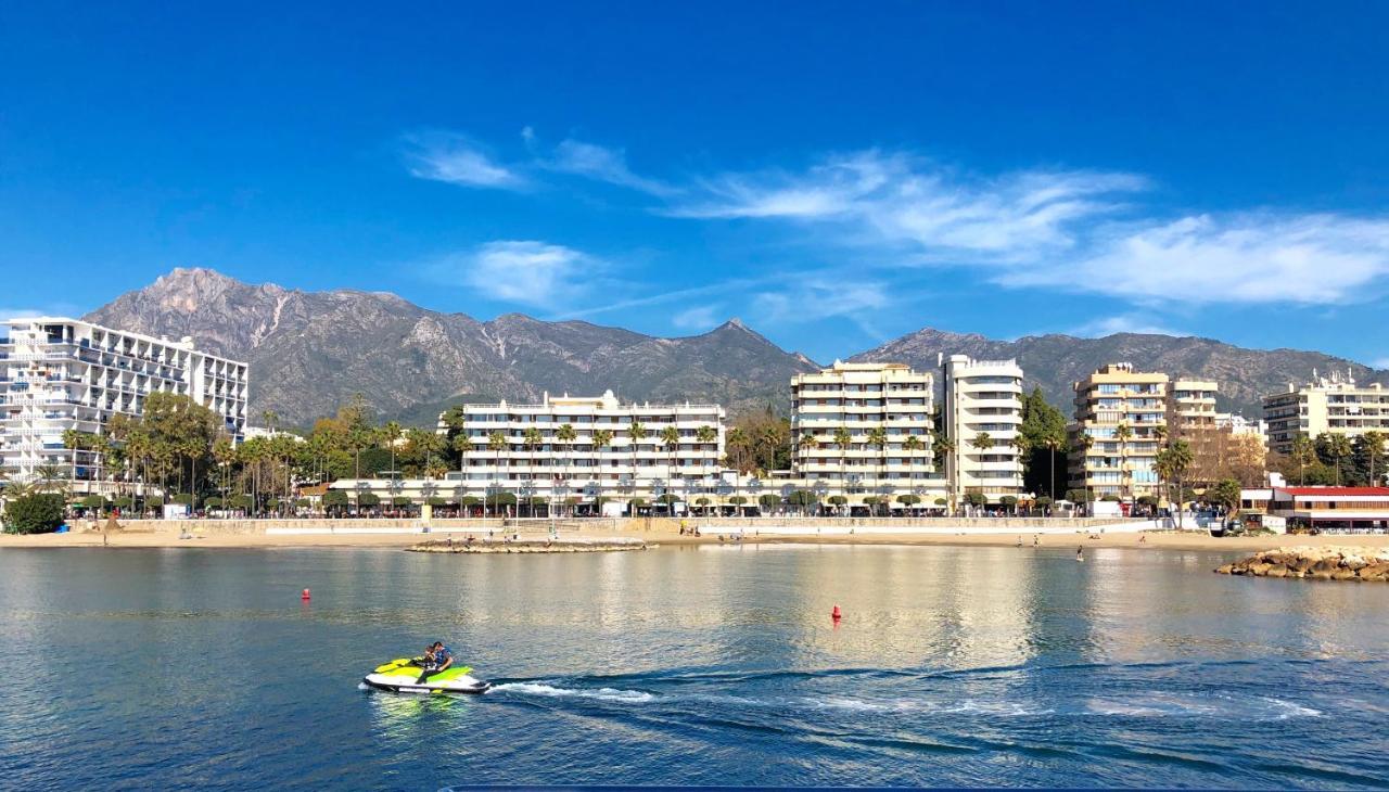 Beach Front Apartment-1St Line Marbella Exteriör bild